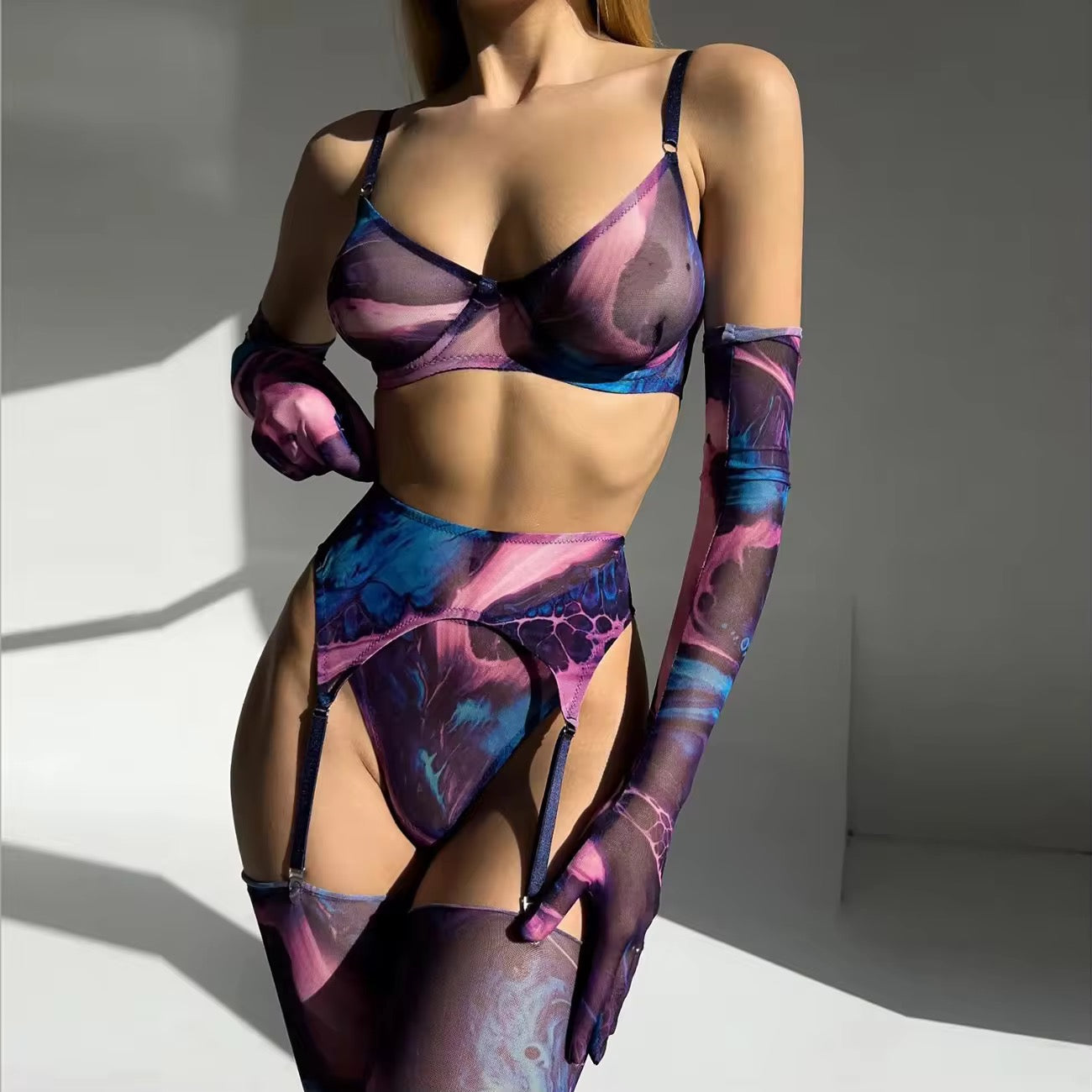 Multi Colour Sexy Cosplay
