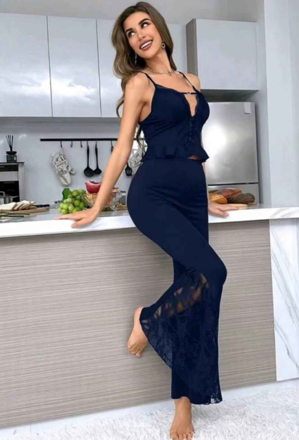 Stylish Pj Set centre heart set