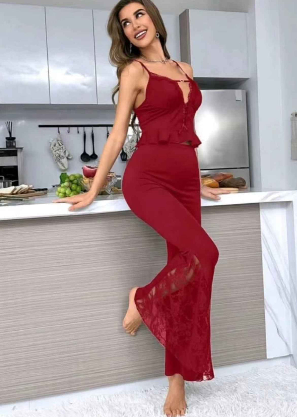 Stylish Pj Set centre heart set