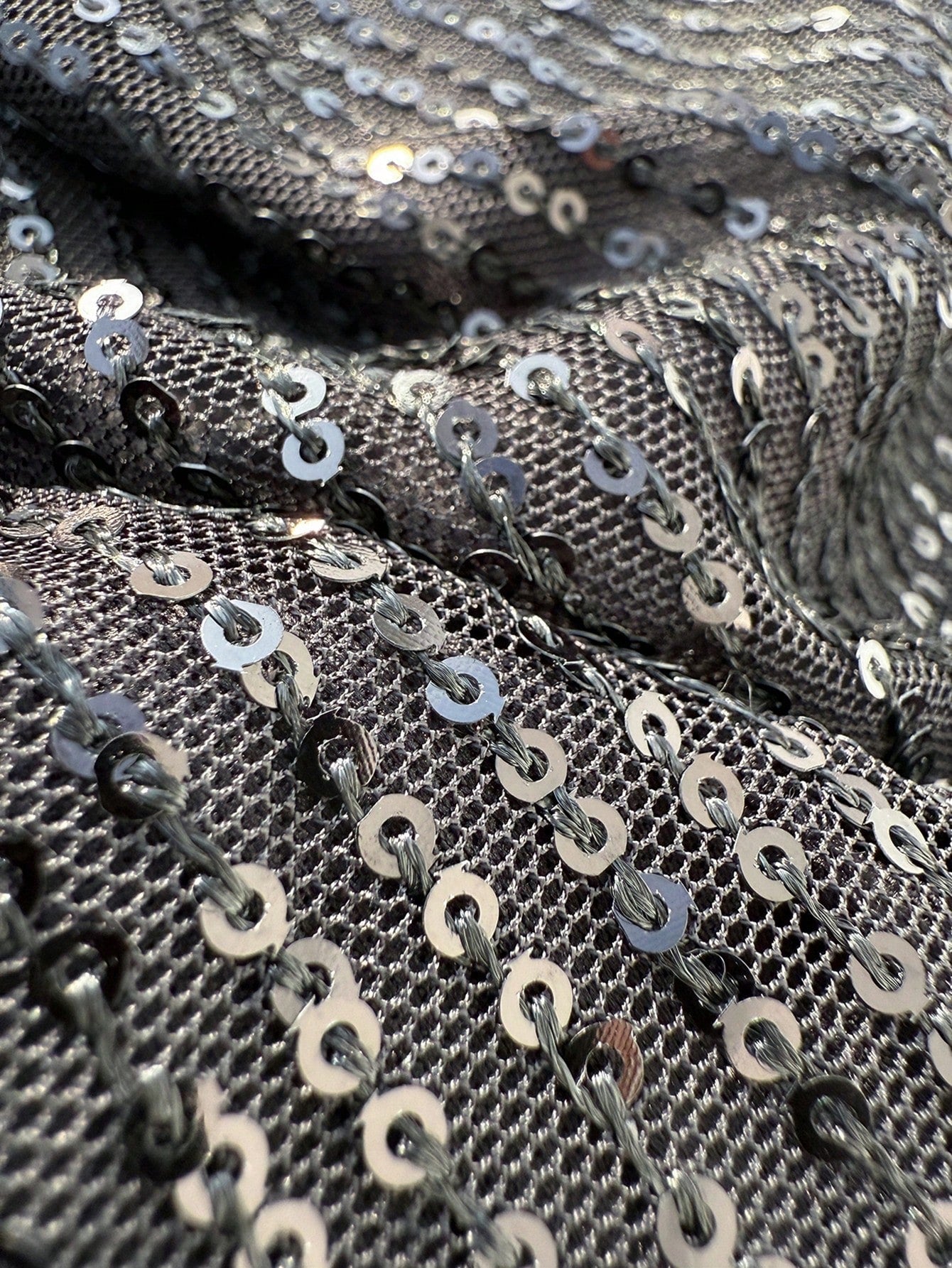 Women's Black Backless Round Neck Mini Dress With Big Bow Tie Waist